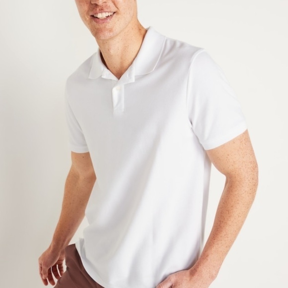 White Polo shirt